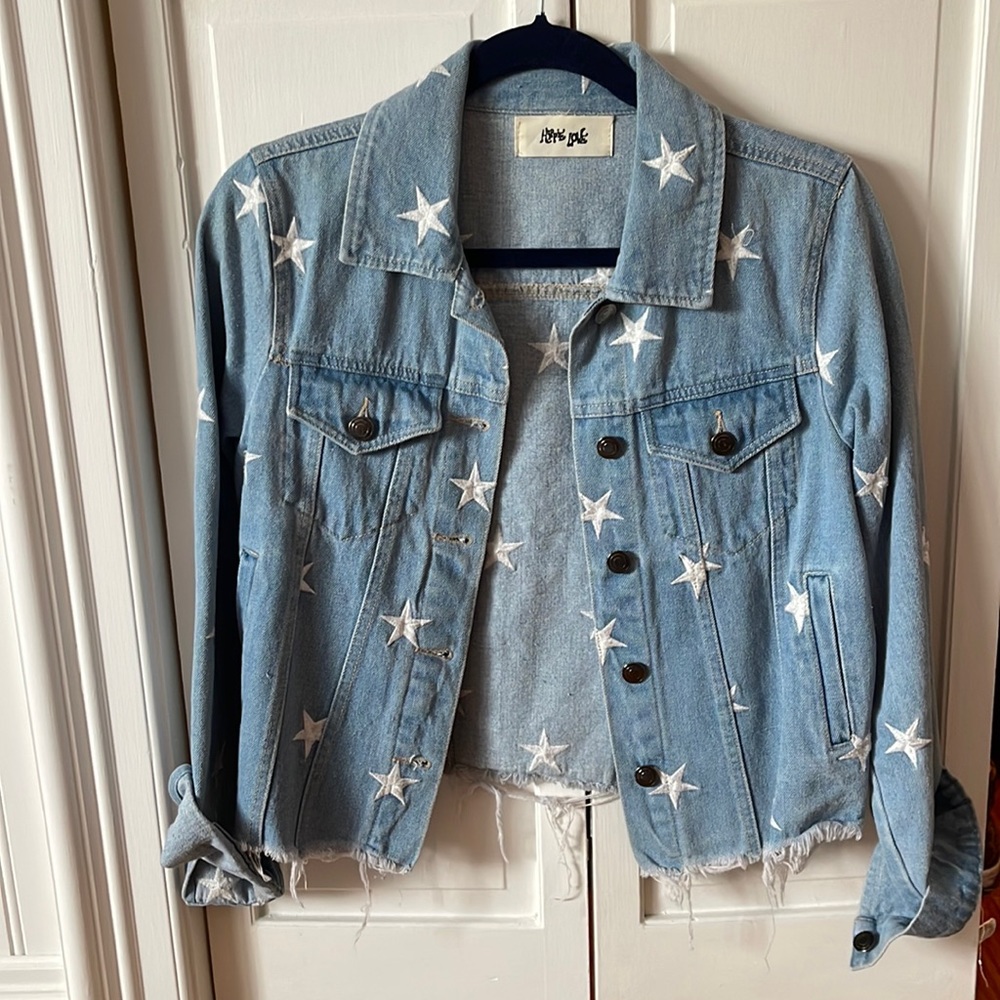 Star Jean jacket